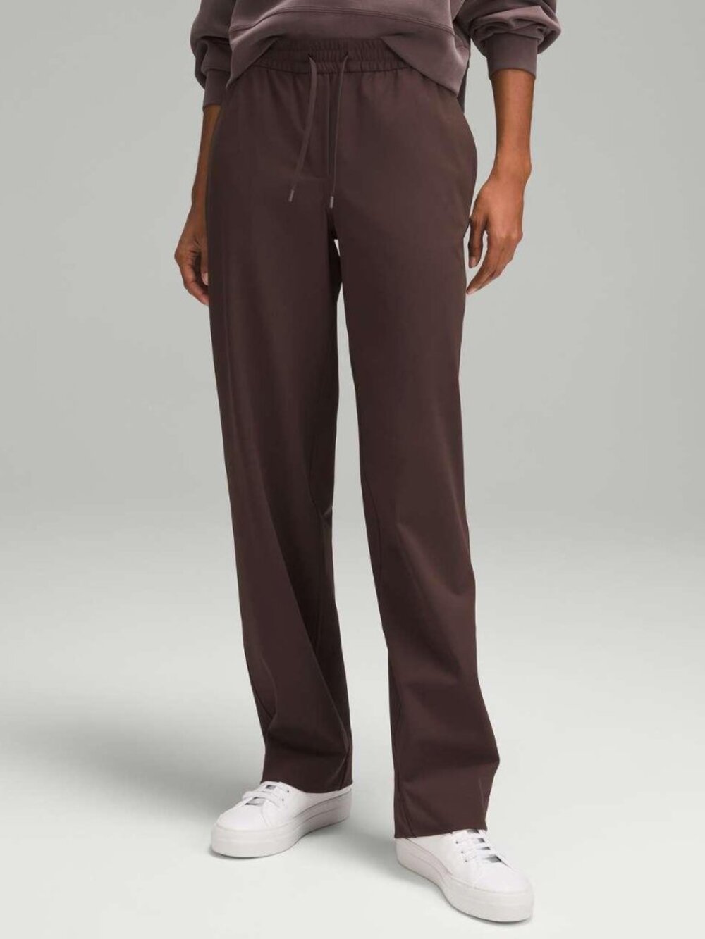 Lululemon Luxtreme Mid-Rise Straight-Leg Trousers - Size M